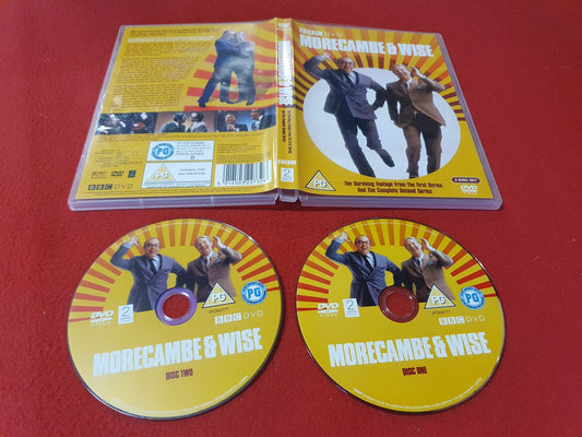 MORECAMBE & WISE SURVIVING FOOTAGE SERIES 1 & COMPLETE SERIES 2 till DVD