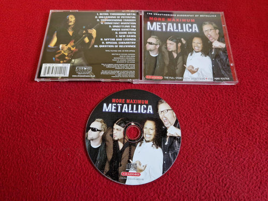 MORE MAXIMUM METALLICA - THE FULL STORY WITH INTERVIEWS AUDIOBIOGRAPHY CD