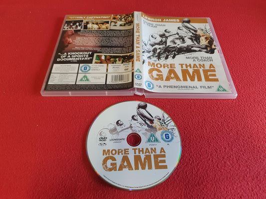 MORE THAN A GAME till DVD