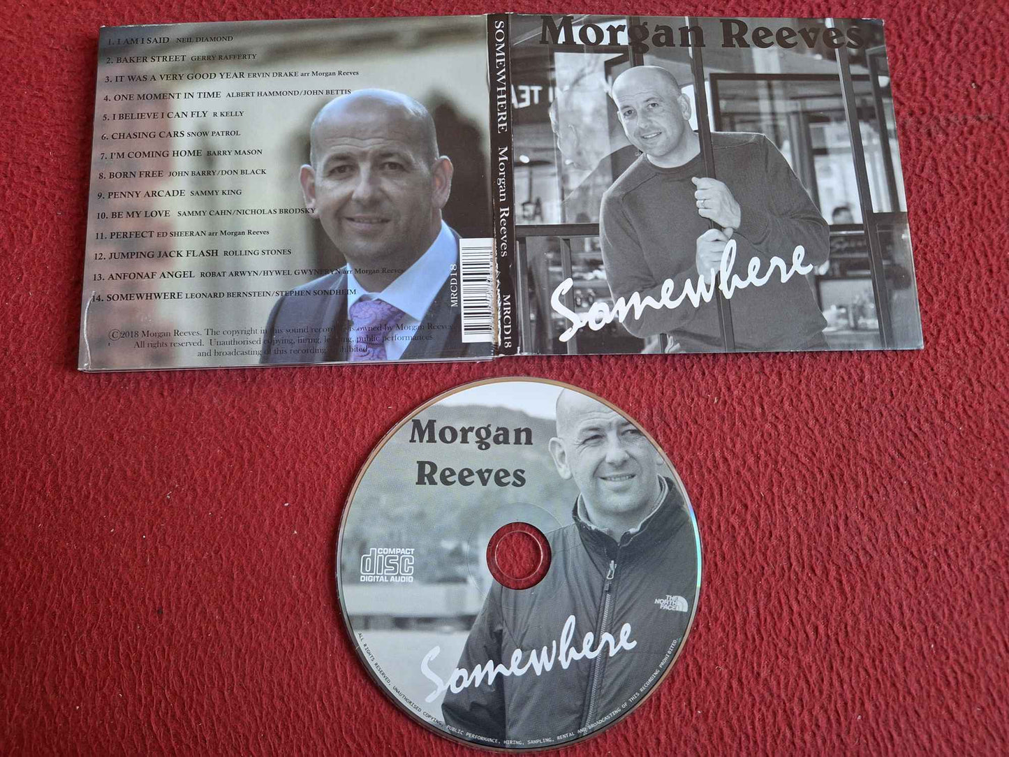 MORGAN REEVES SOMEWHERE CD
