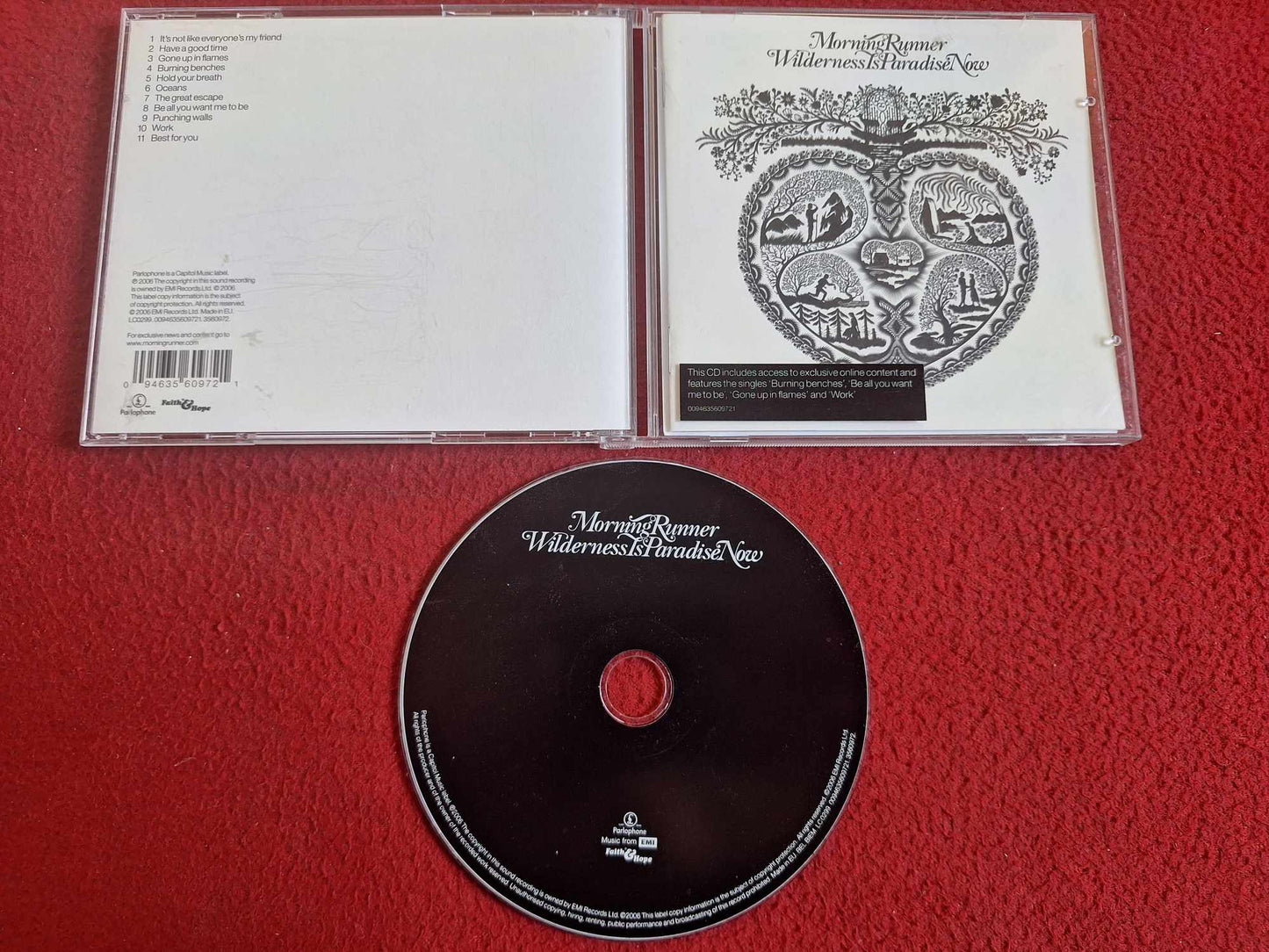 MORNING RUNNER WILDERNESS IS PARADISE NOW CD