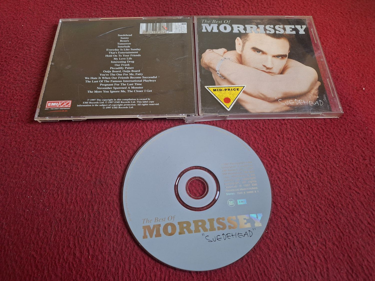 MORRISSEY SUEDEHEAD THE BEST OF CD