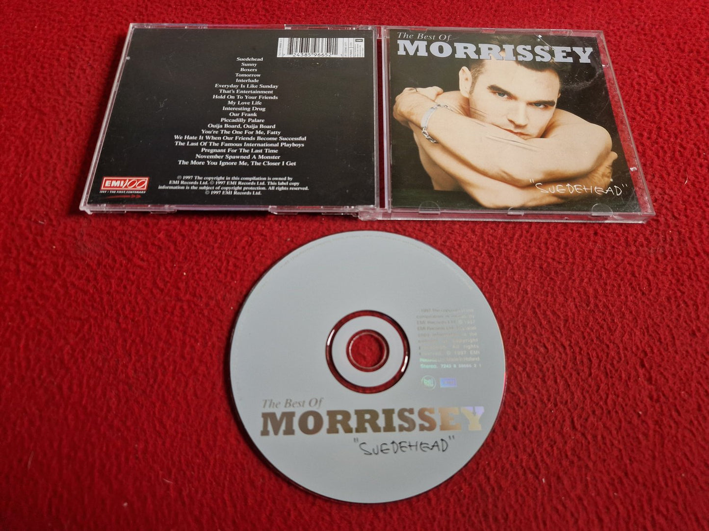 MORRISSEY SUEDEHEAD THE BEST OF CD
