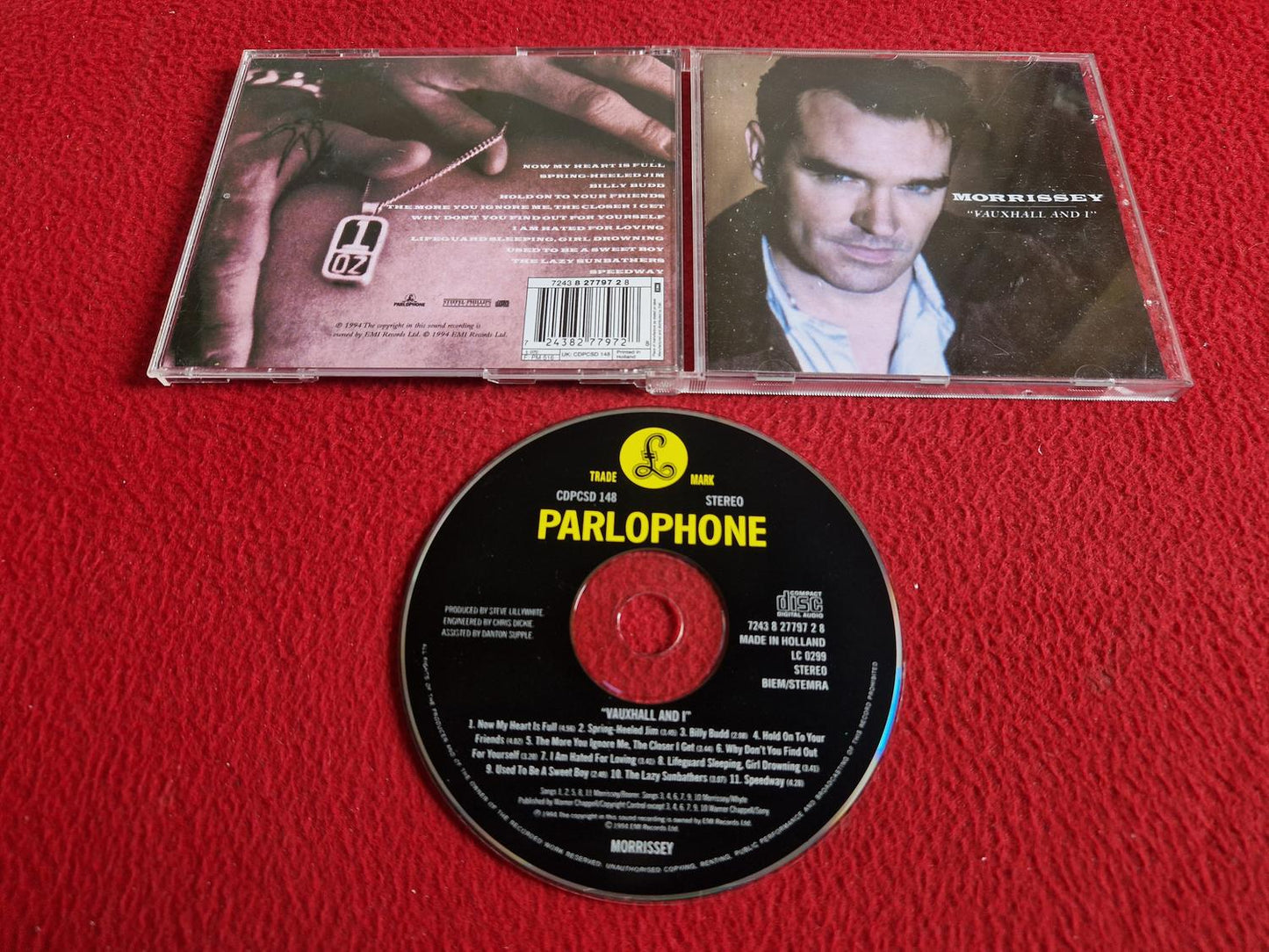 MORRISSEY VAUXHALL AND I CD