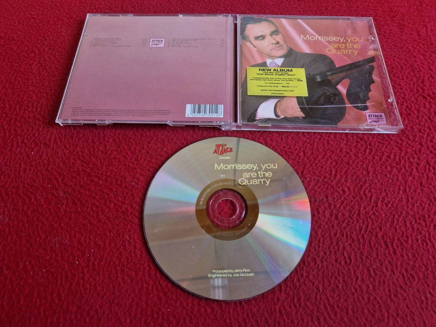 MORRISSEY YOU ARE THE QUARRY CD