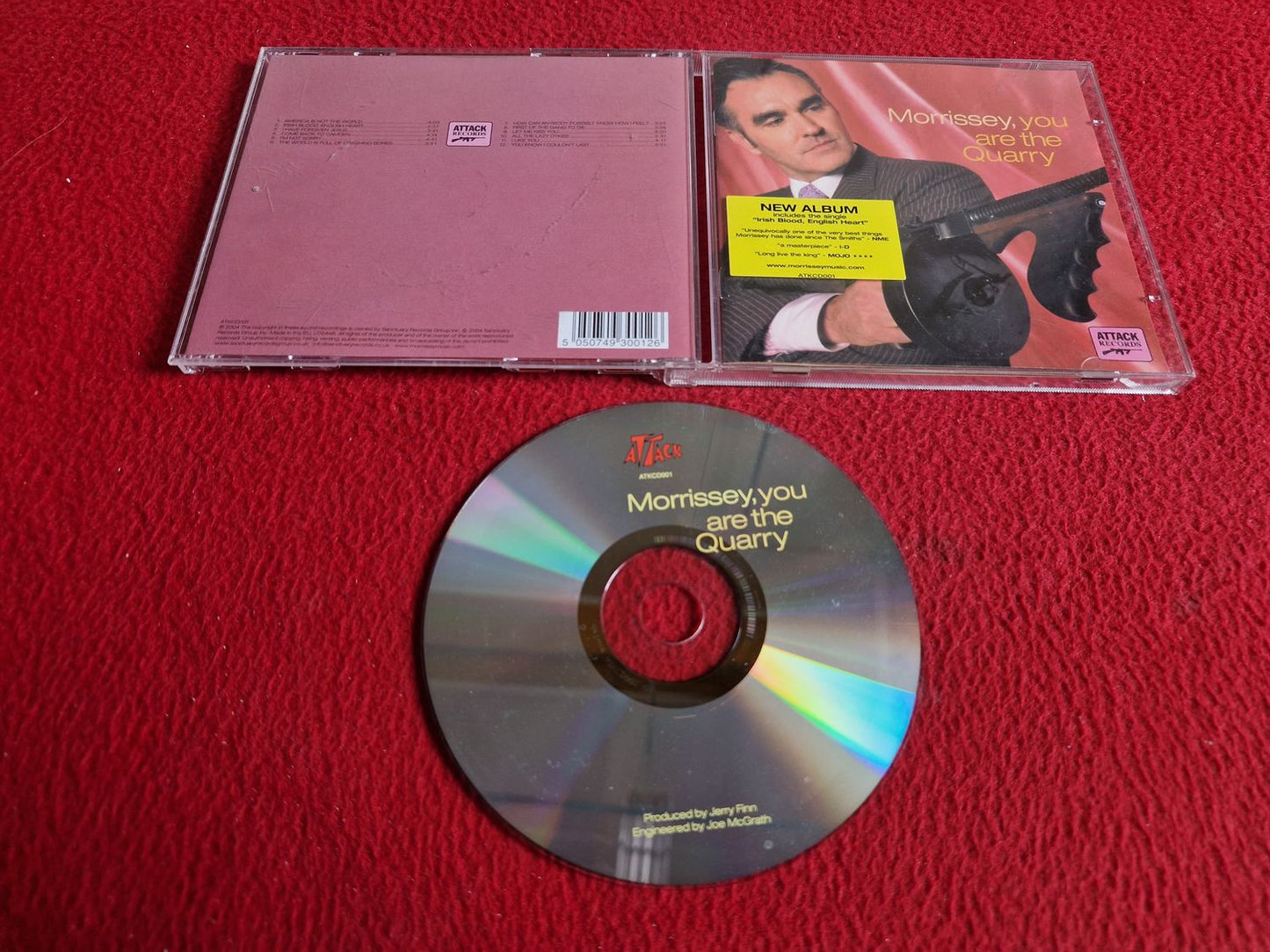 MORRISSEY YOU ARE THE QUARRY CD