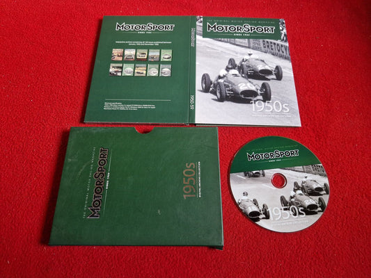 MOTORSPORT 1950 - 1959 DVD