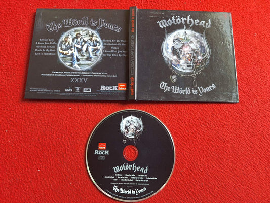 MOTÖRHEAD THE WÖRLD IS YOURS CD