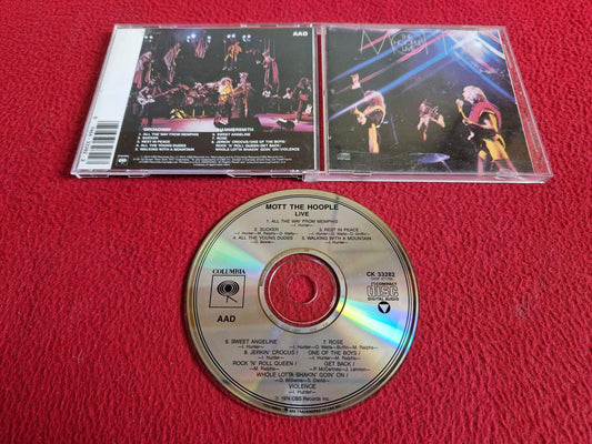 MOTT THE HOOPLE LIVE CD