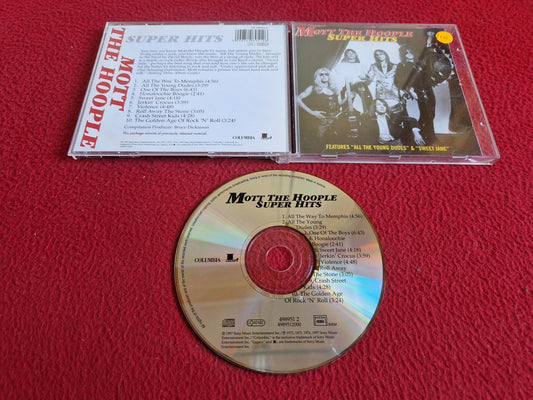 MOTT THE HOOPLE SUPER HITS CD