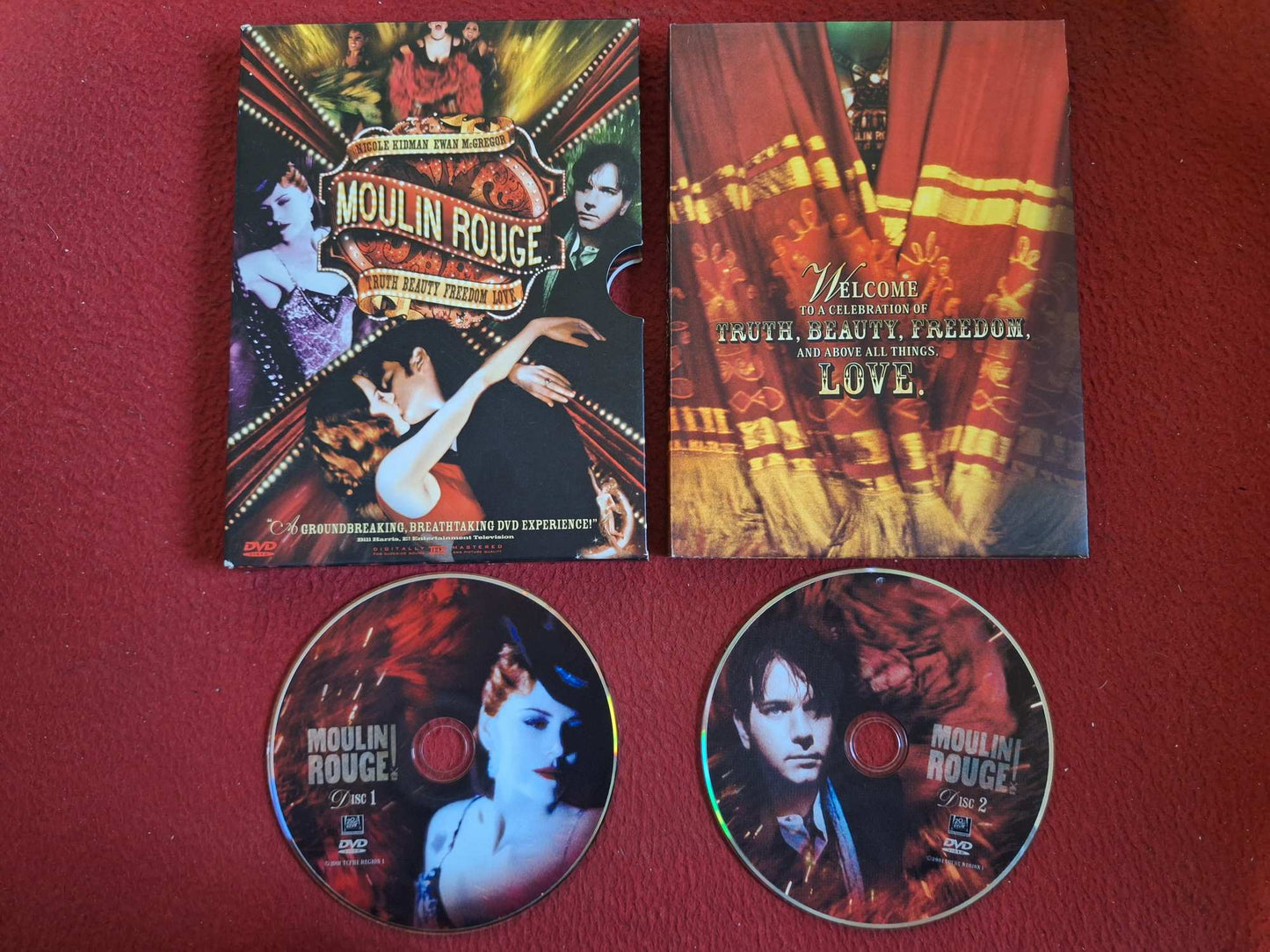 MOULIN ROUGE DVD