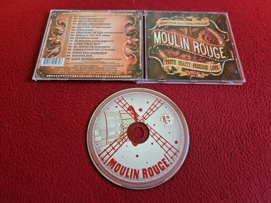 MOULIN ROUGE MUSIC FROM BAZ LUHRMANN'S FILM TRUTH BEAUTY FREEDOM LOVE CD