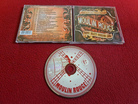 MOULIN ROUGE MUSIC FROM BAZ LUHRMANN'S FILM TRUTH BEAUTY FREEDOM LOVE CD