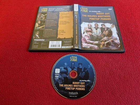 MOUNTAIN STAGE AN EVENING WITH BUDDY GUY / HOLMES BROTHERS / PINETOP PERKINS DVD