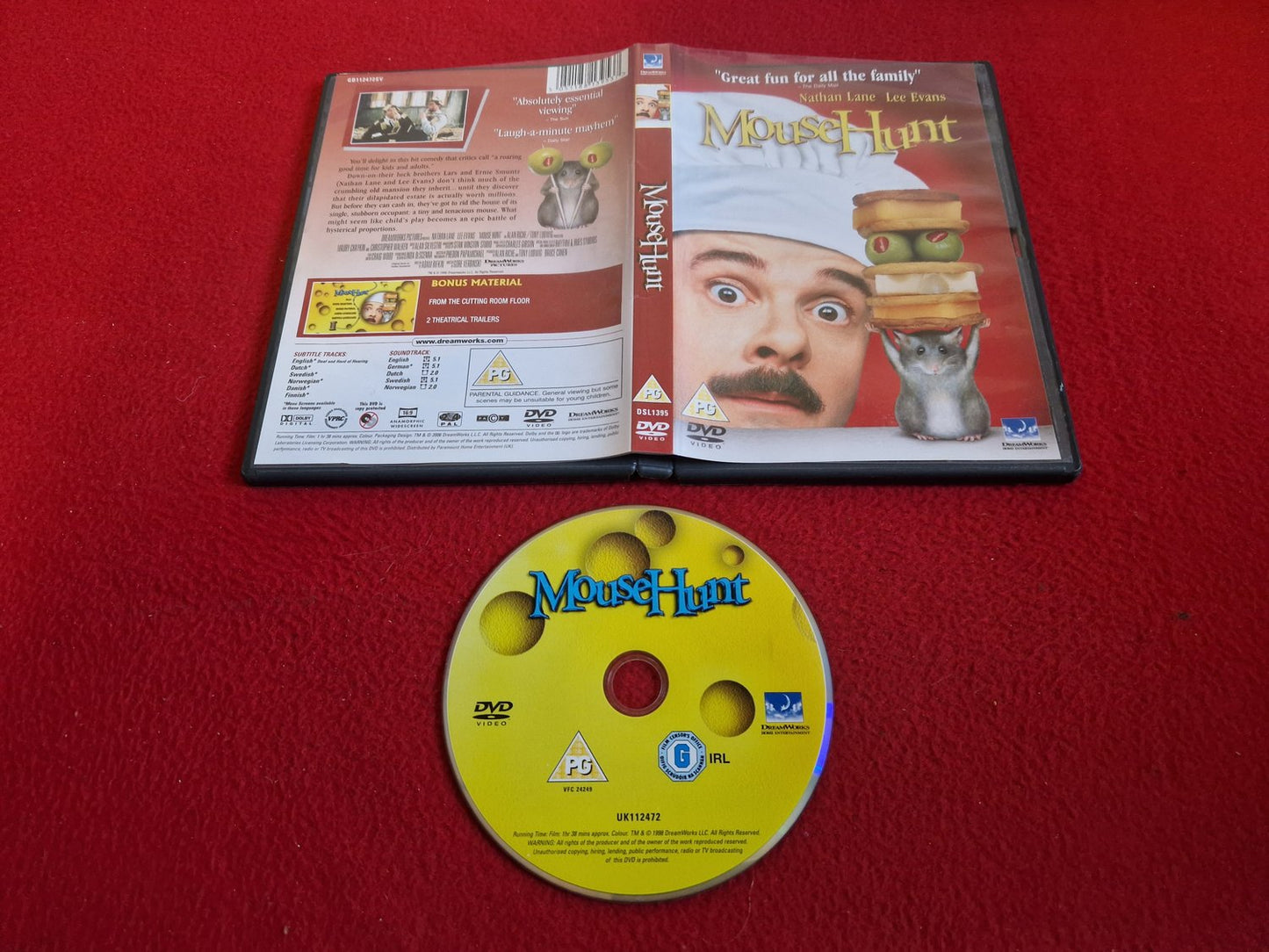 MOUSE HUNT DVD
