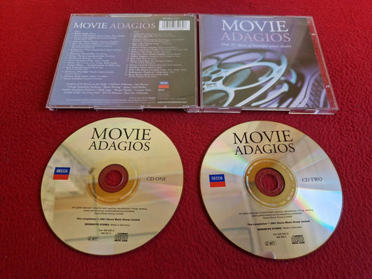 MOVIE ADAGIOS OVER 2½ HOURS OF BEAUTIFUL SCREEN CLASSICS CD