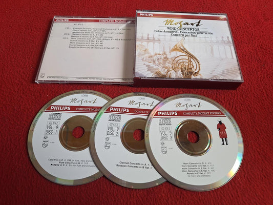 MOZART WIND CONCERTOS CD BOX