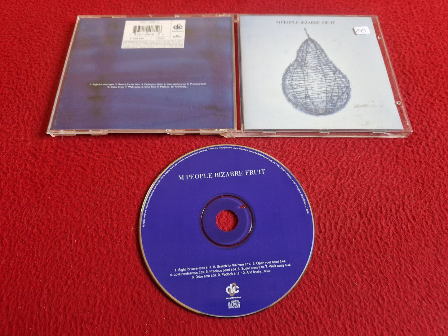 M PEOPLE BIZARRE FRUIT CD