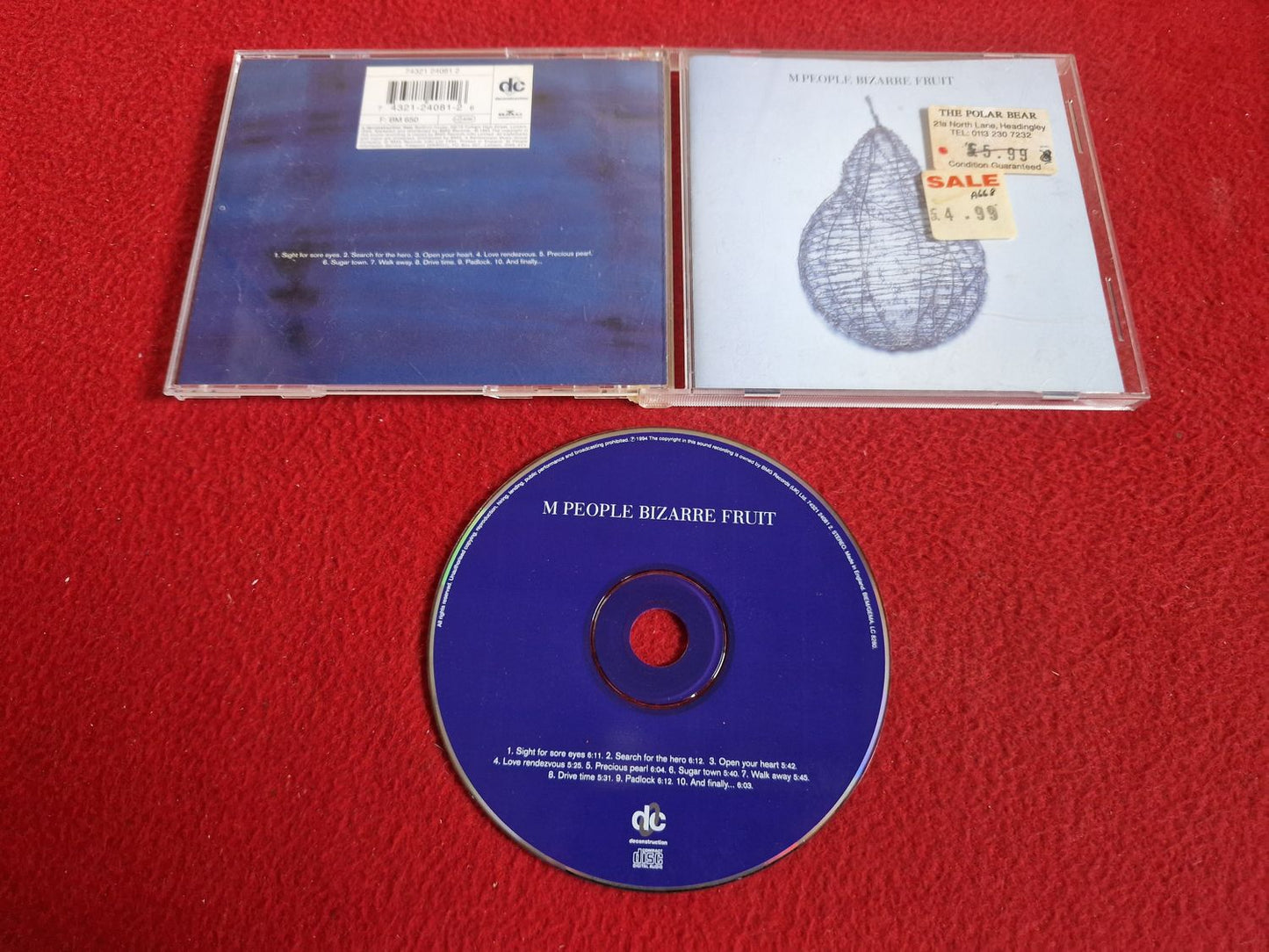 M PEOPLE BIZARRE FRUIT till CD