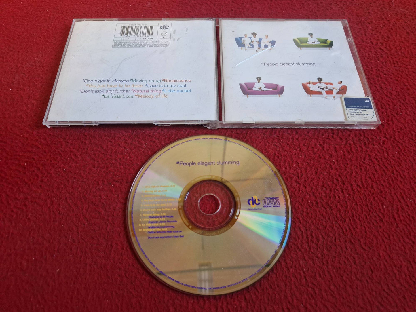 M PEOPLE ELEGANT SLUMMING CD