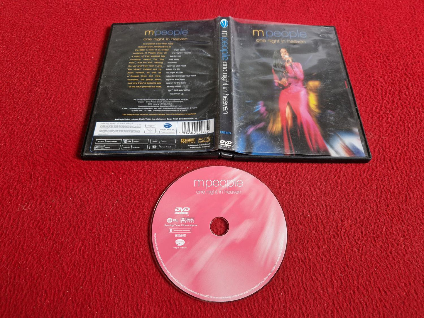 MPEOPLE ONE NIGHT IN HEAVEN DVD