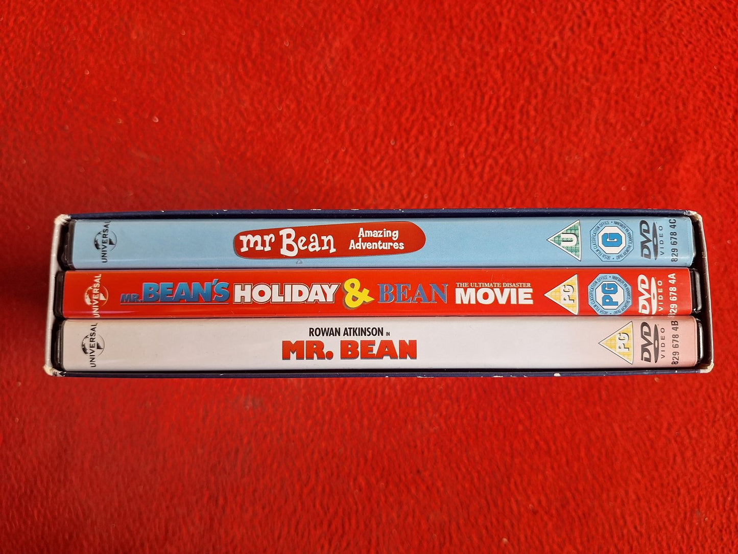 MR BEAN THE WHOLE BEAN COMPLETE DVD COLLECTION BOX