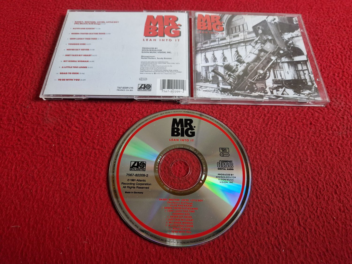 MR BIG LEAN INTO IT CD