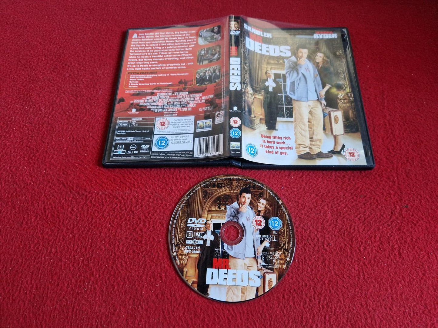 MR DEEDS DVD