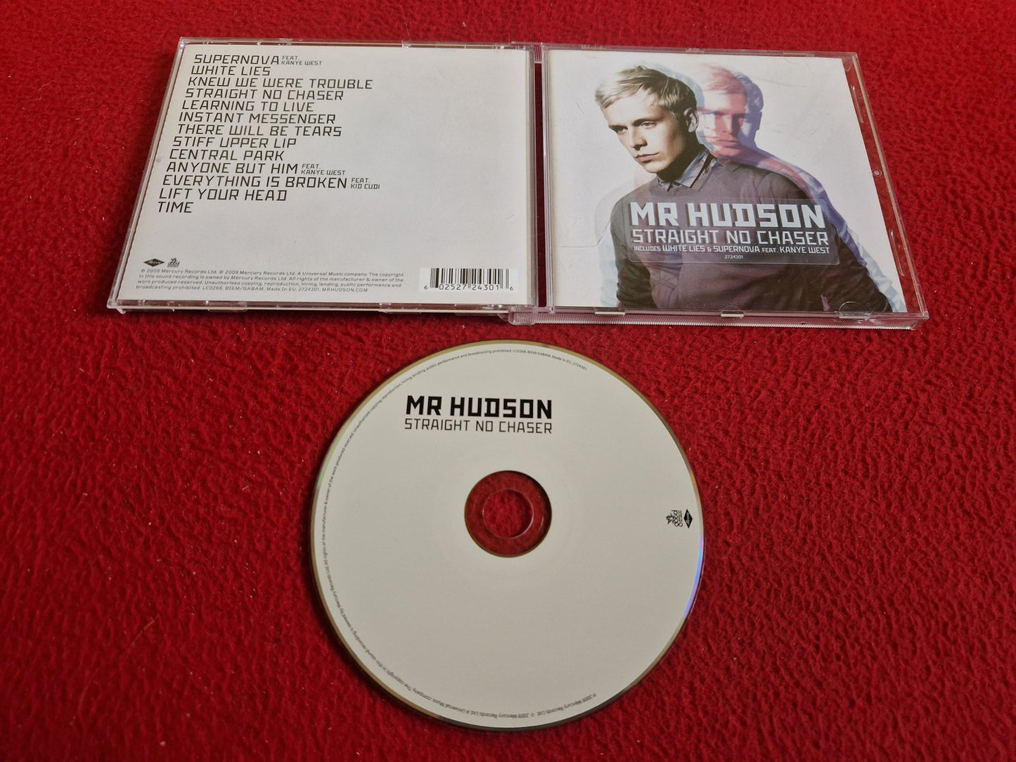 MR HUDSON STRAIGHT NO CHASER CD
