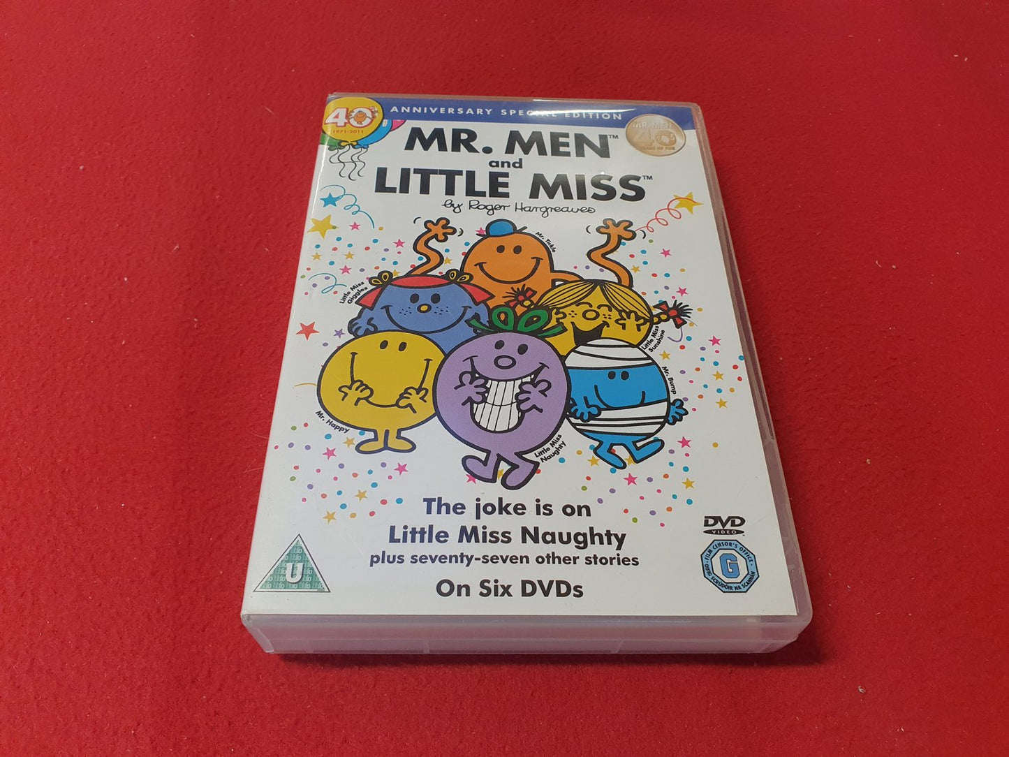 MR MEN AND LITTLE MISS BOX till DVD