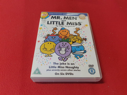 MR MEN AND LITTLE MISS BOX till DVD