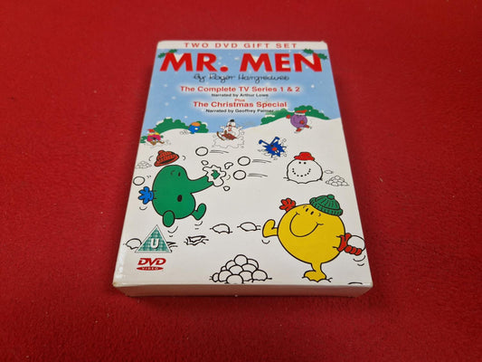 MR. MEN THE COMPLETE TV SERIES 1 & 2 + CHRISTMAS SPECIAL BOX till DVD