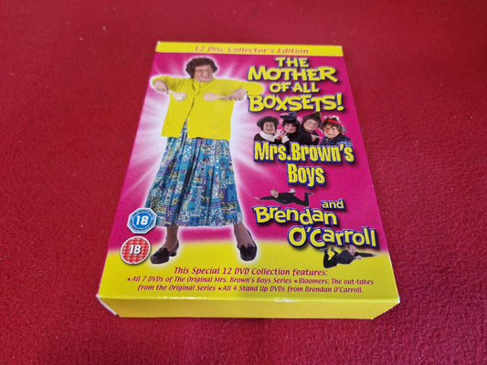 MRS. BROWN'S BOYS AND BRENDAN O'CARROLL THE MOTHER OF ALL BOX SETS till DVD