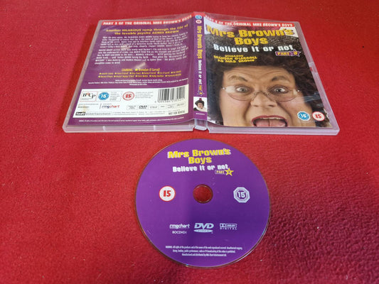 MRS. BROWN'S BOYS BELIEVE IT OR NOT PART 3 till DVD
