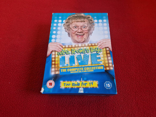 MRS BROWNS BOYS LIVE THE COMPLETE COLLECTION BOX till DVD