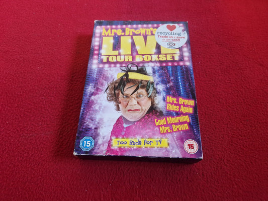 MRS BROWNS LIVE TOUR BOX SET DVD