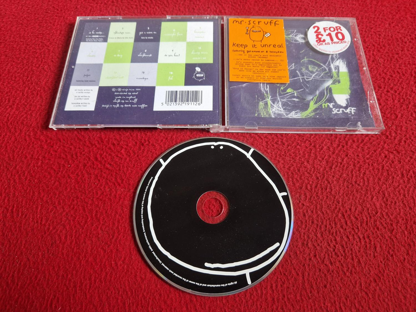MR SCRUFF KEEP IT UNREAL CD