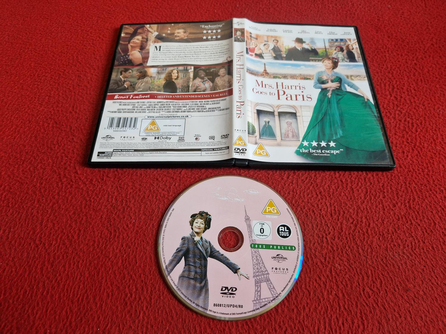 MRS. HARRIS GOES TO PARIS DVD