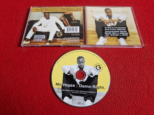 MR VEGAS DAMN RIGHT CD