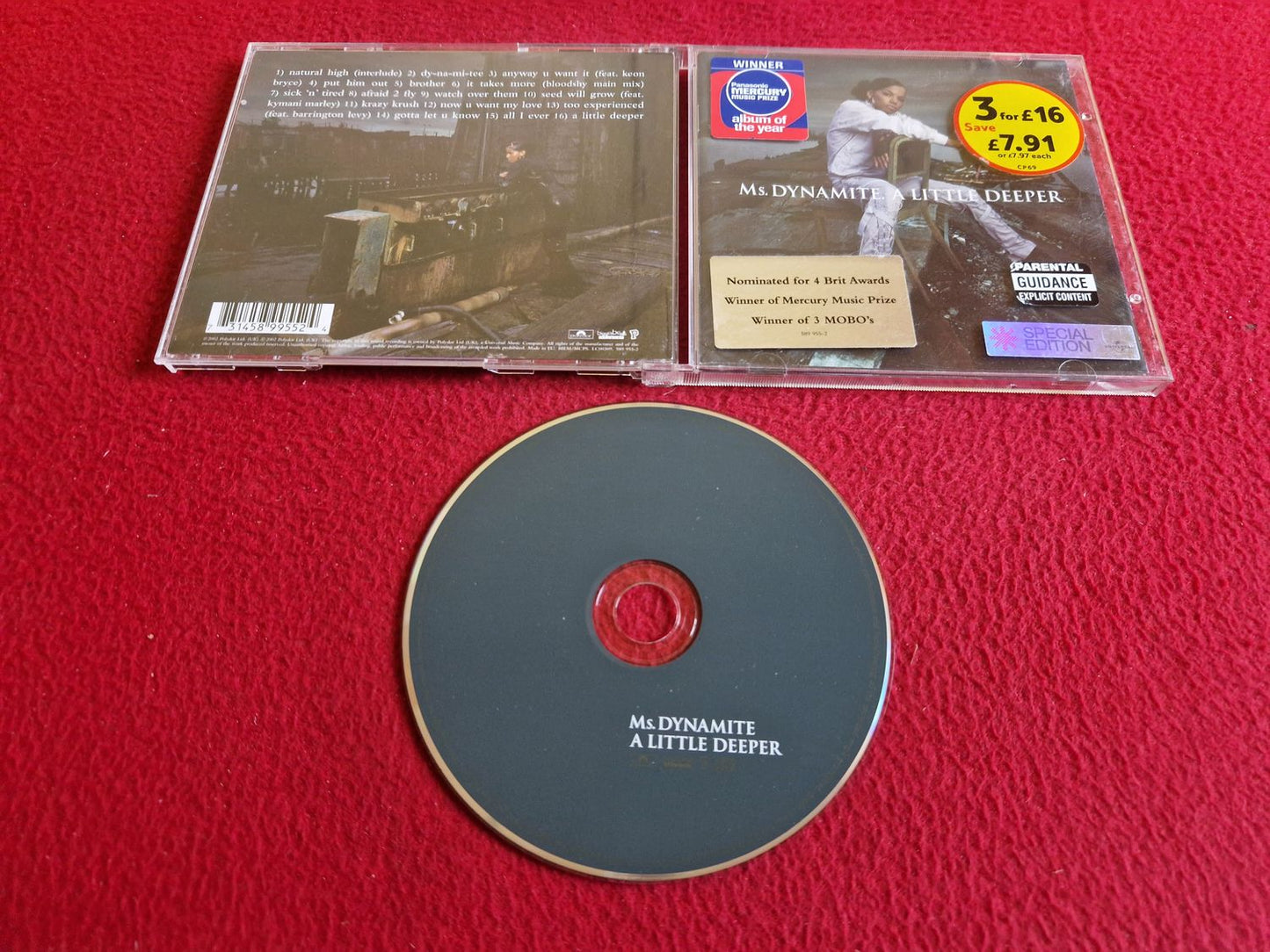 MS. DYNAMITE A LITTLE DEEPER SPECIAL EDITION CD