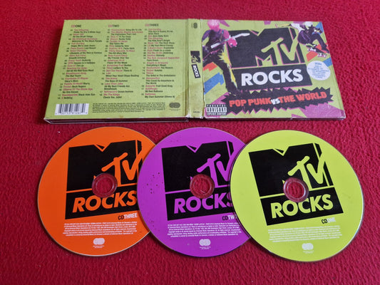 MTV ROCKS POP PUNK VS THE WORLD CD BOX