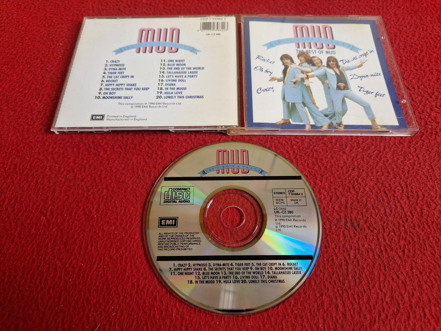 MUD LET'S HAVE A PARTY  CD