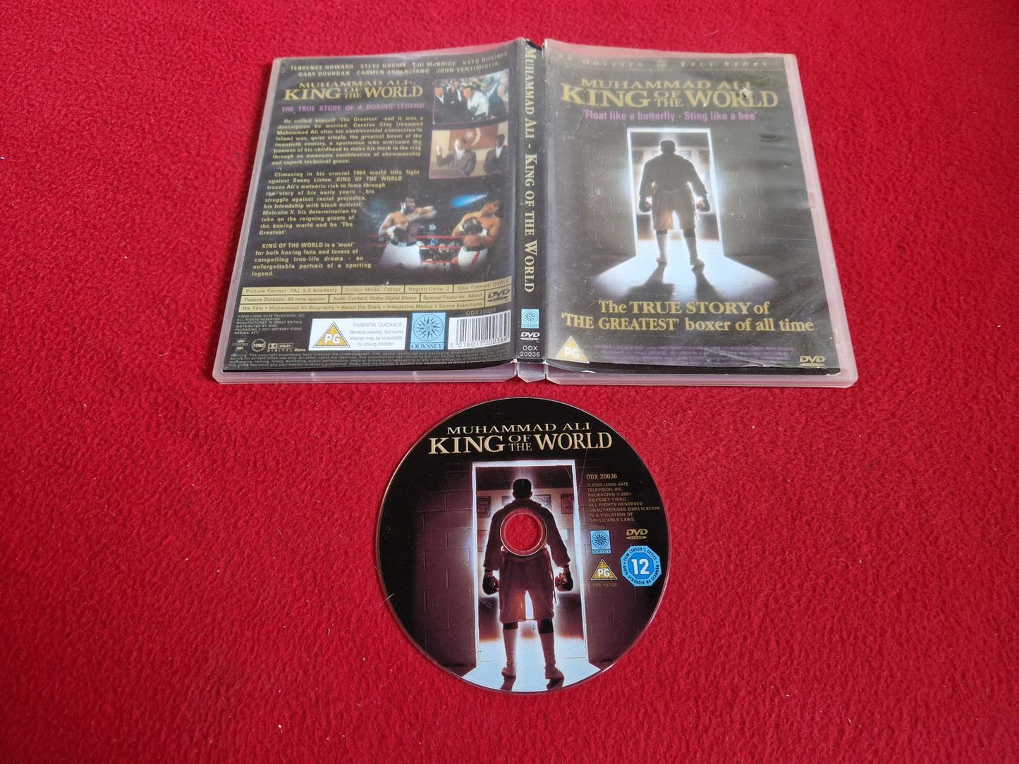 MUHAMMAD ALI KING OF THE WORLD DVD