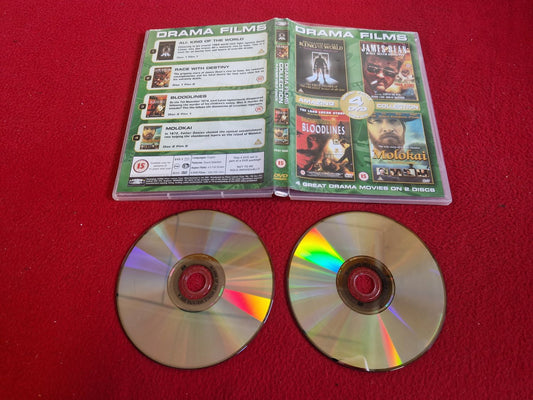 MUHAMMAD ALI KING OF THE WORLD / RACE WITH DESTINY / BLOODLINES / MOLOKAI DVD