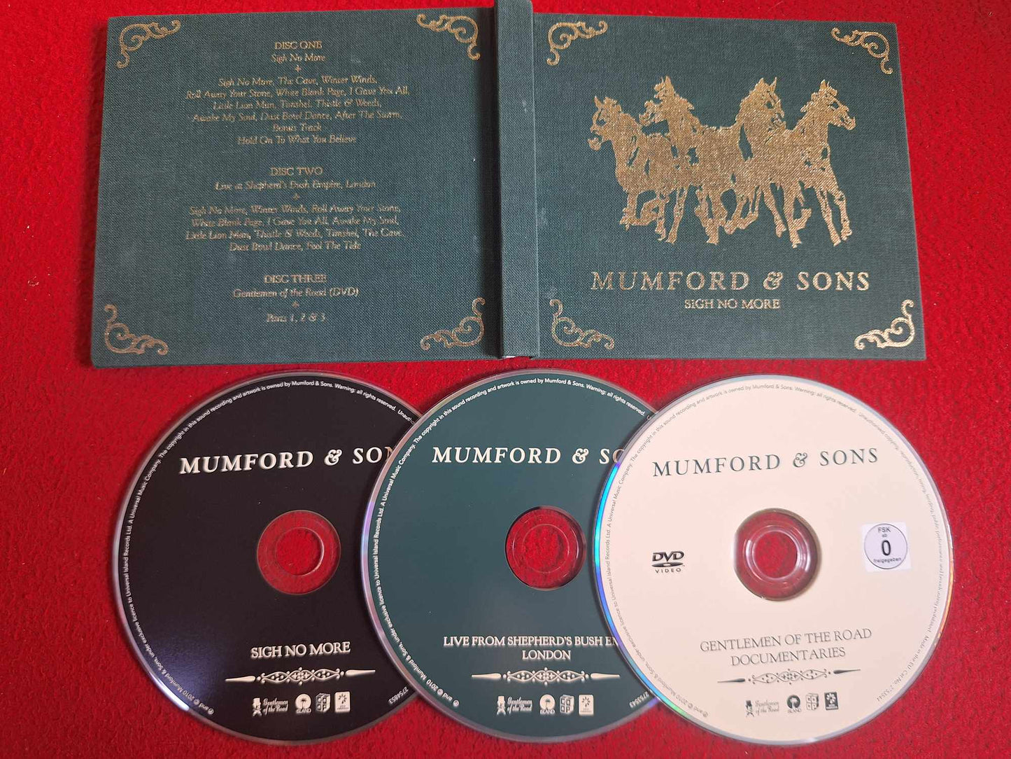 MUMFORD & SONS SIGH NO MORE CD / DVD