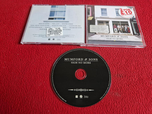 MUMFORD & SONS SIGH NO MORE CD