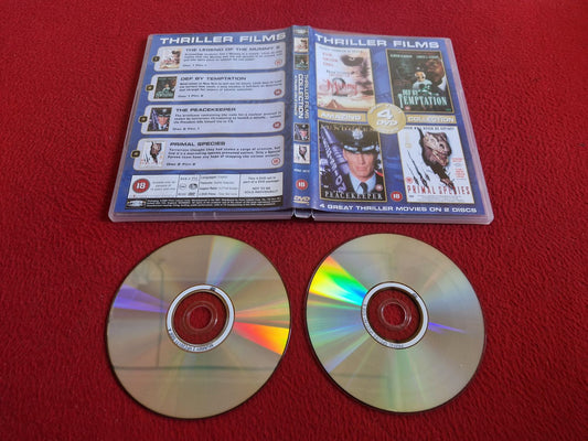 MUMMY 2 / DEF BY TEMPTATION / THE PEACEKEEPER / PRIMAL SPECIES DVD