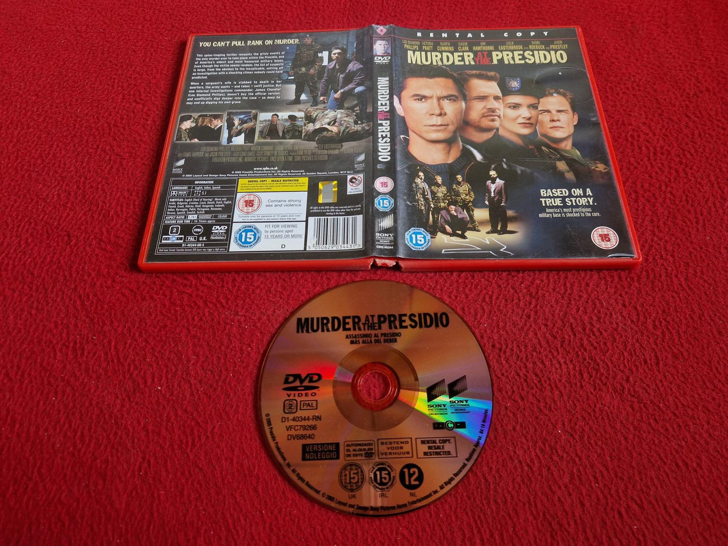 MURDER AT THE PRESIDIO DVD