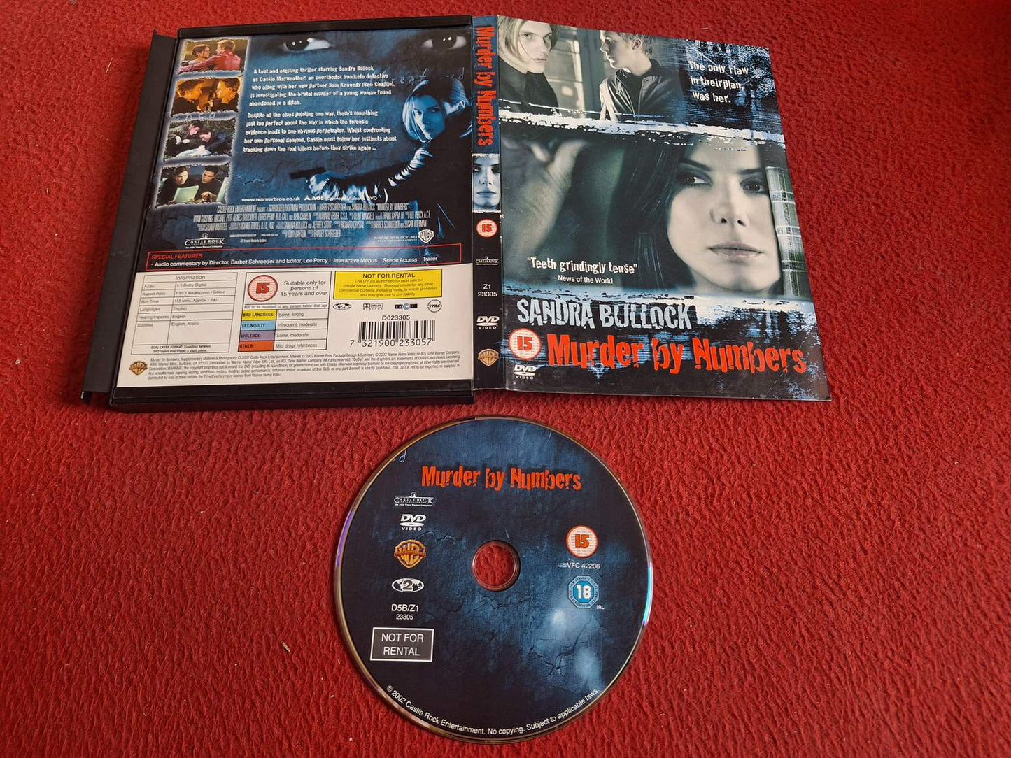 MURDER BY NUMBERS [ SNAPCASE ] DVD