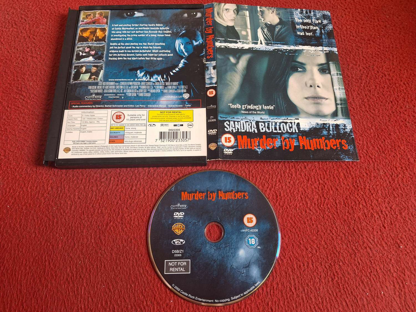 MURDER BY NUMBERS [ SNAPCASE ] DVD